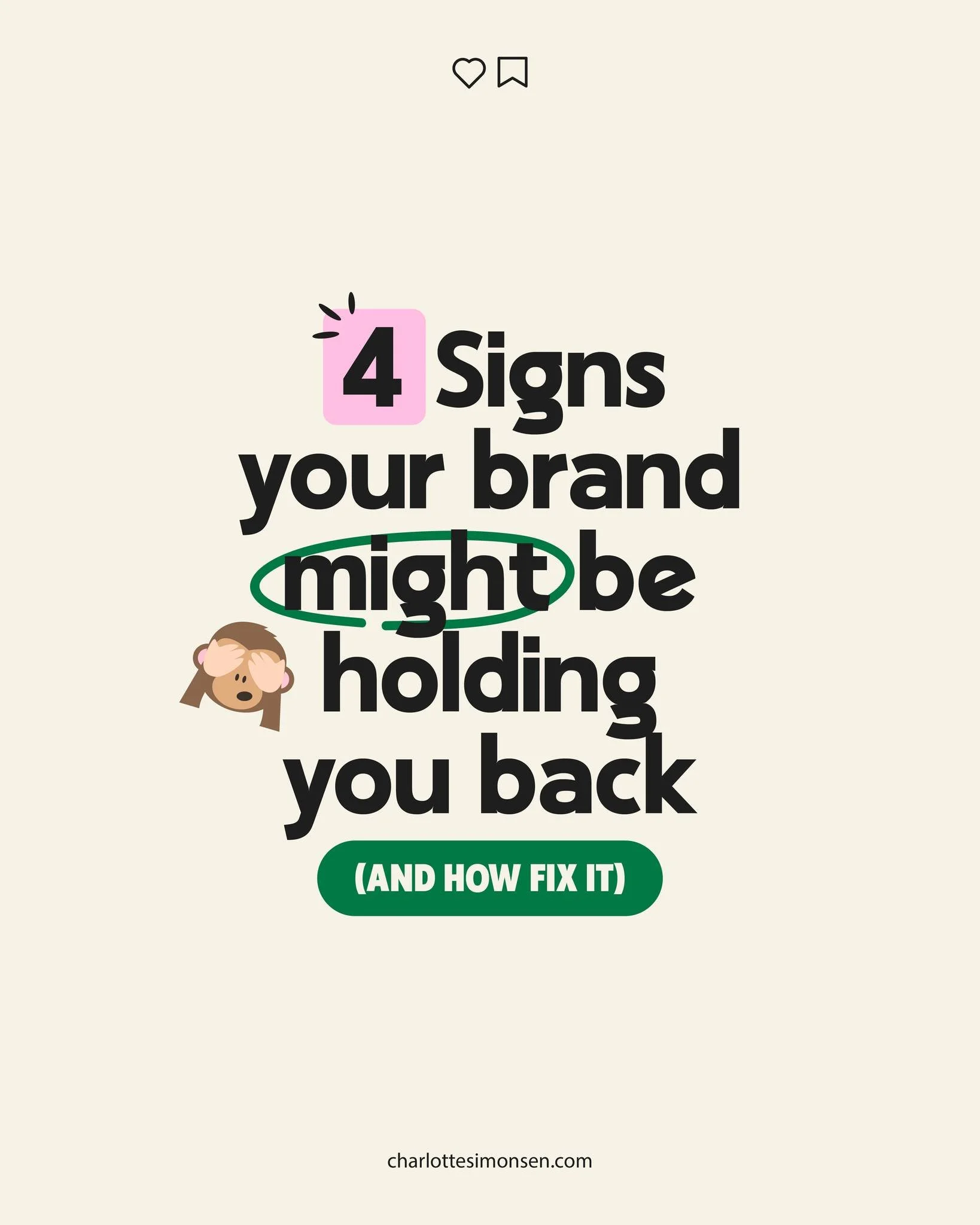 Is your brand quietly holding you back? 👀

👉 Swipe to spot the signs + simple fixes. ✨

If any of this feels familiar... maybe drop me a DM and we can chat about what will move the needle for your brand. 💬

#brandingdesign #smallbizbranding #brand
