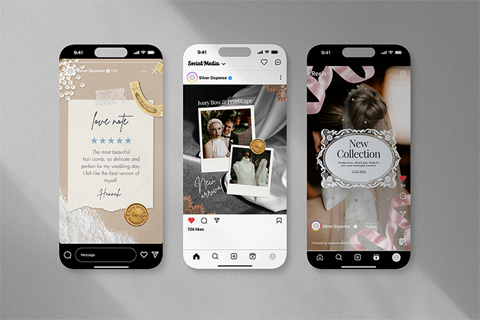 Social media templates