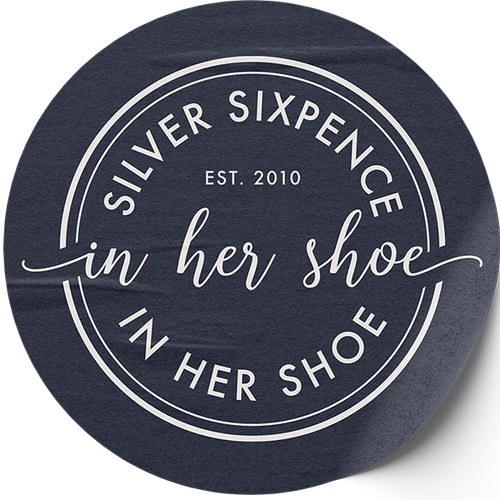 Silver Sixpence sticker