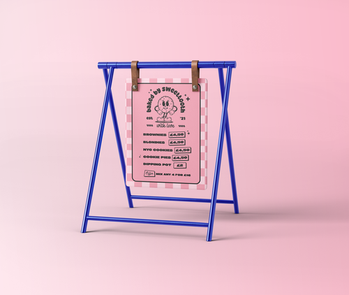 Baked by Sweet Tooth — brand identity and illustration