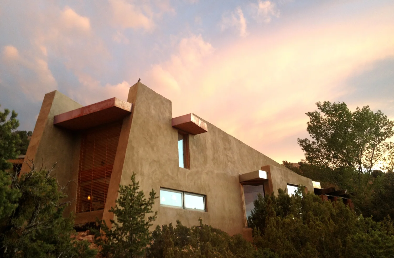 Rastra walls with roof top terraces