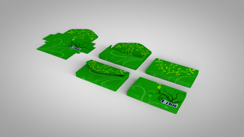 product mockups designed & rendered in Cinema 4D