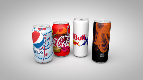 product mockups designed & rendered in Cinema 4D