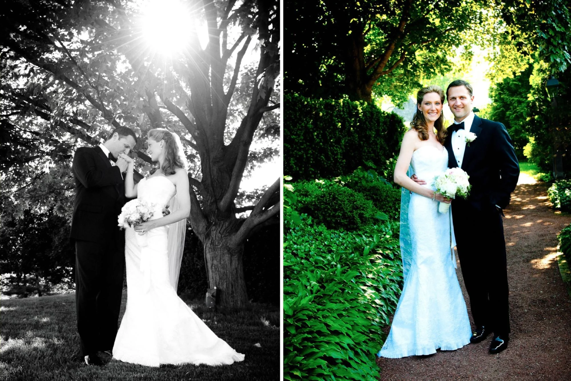 bride and groom on wooded path.JPG