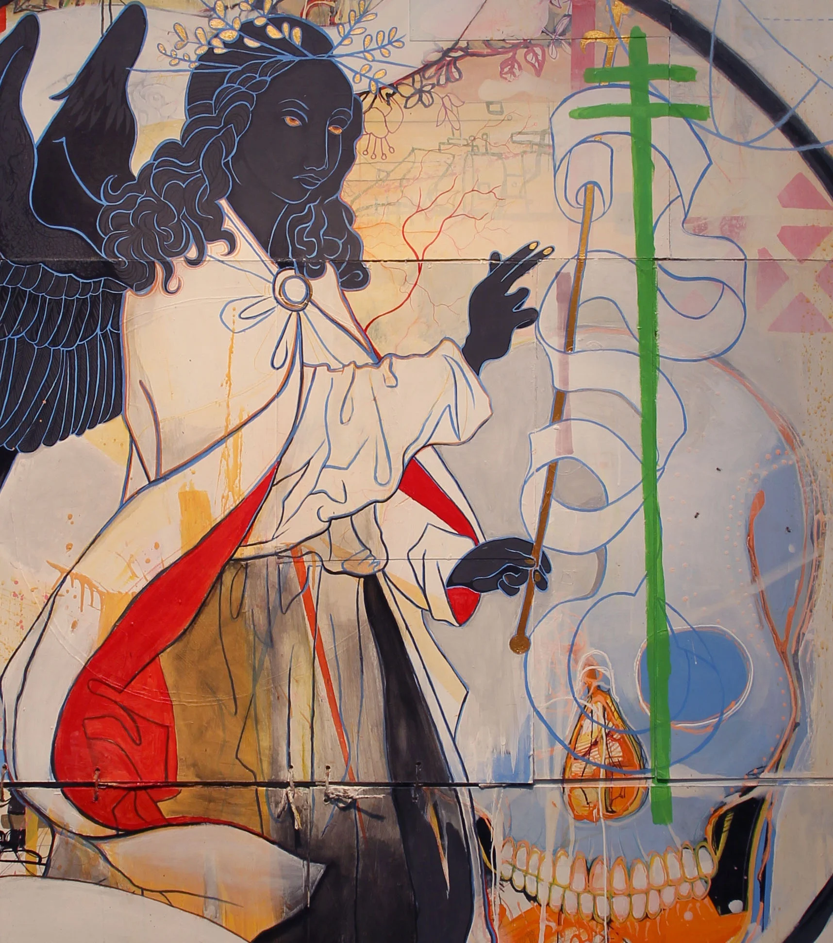 Detail of Black Angel