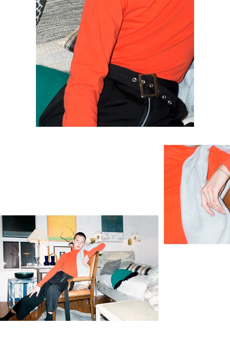 Ryan wears House of Sunny Boxy Cigarette Pants