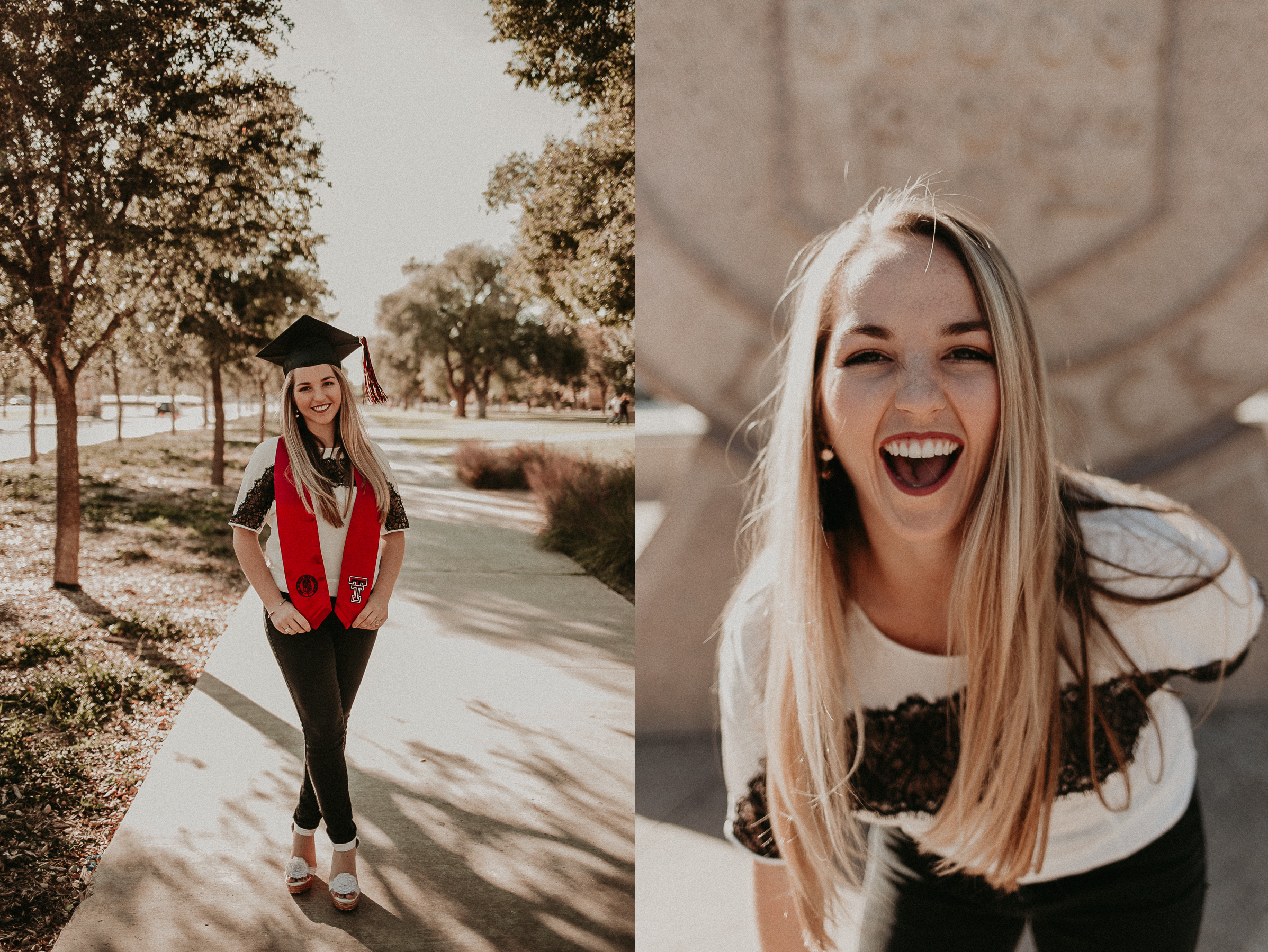 Kailee Ann Photography | Fine Art Portrait Photographer Lubbock, Texas | Whitney Texas Tech University Graduate Photos 