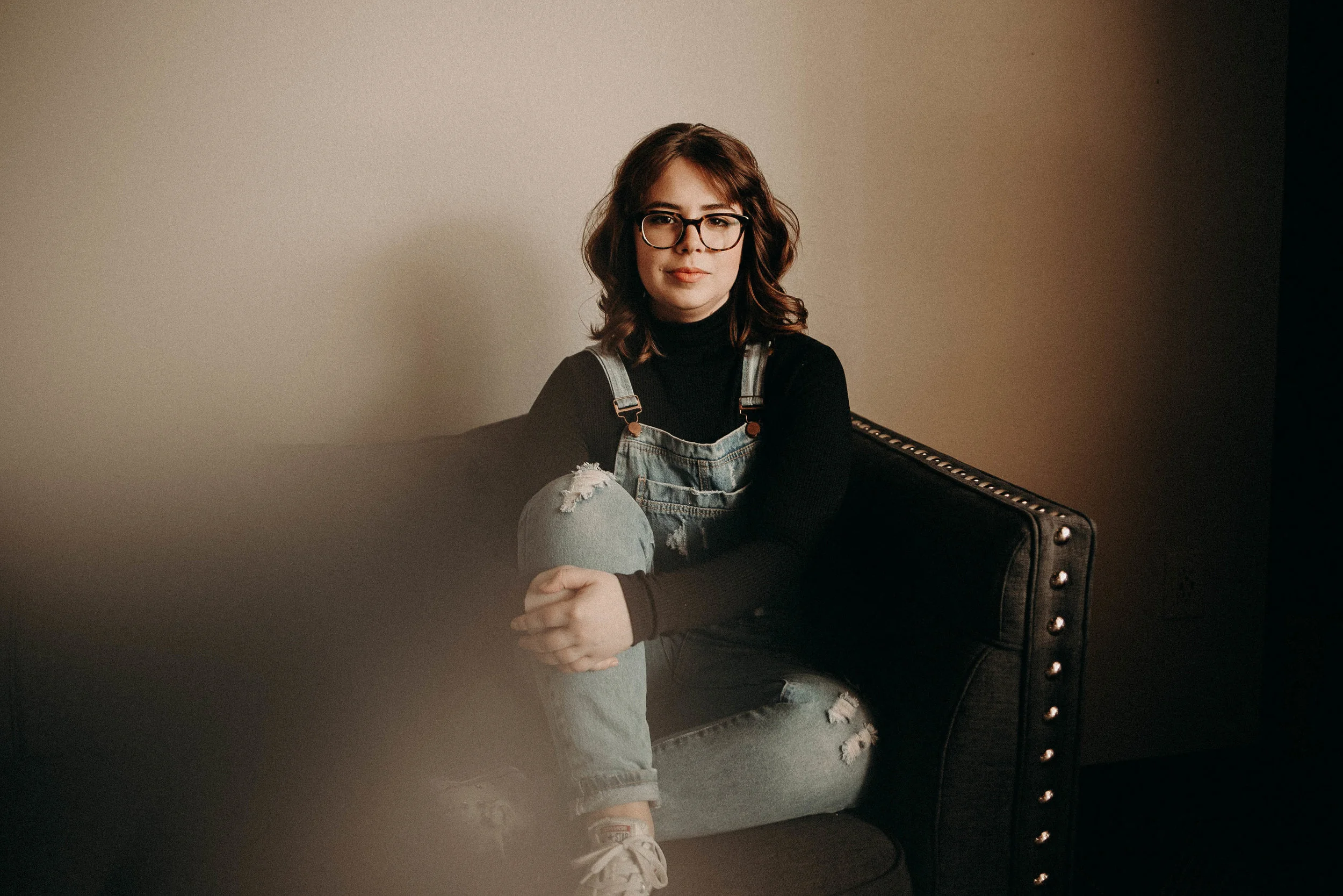Kailee Ann Photography | Lubbock Texas Portrait & Grad Photographer | The Coffee Shop Lubbock | Samantha