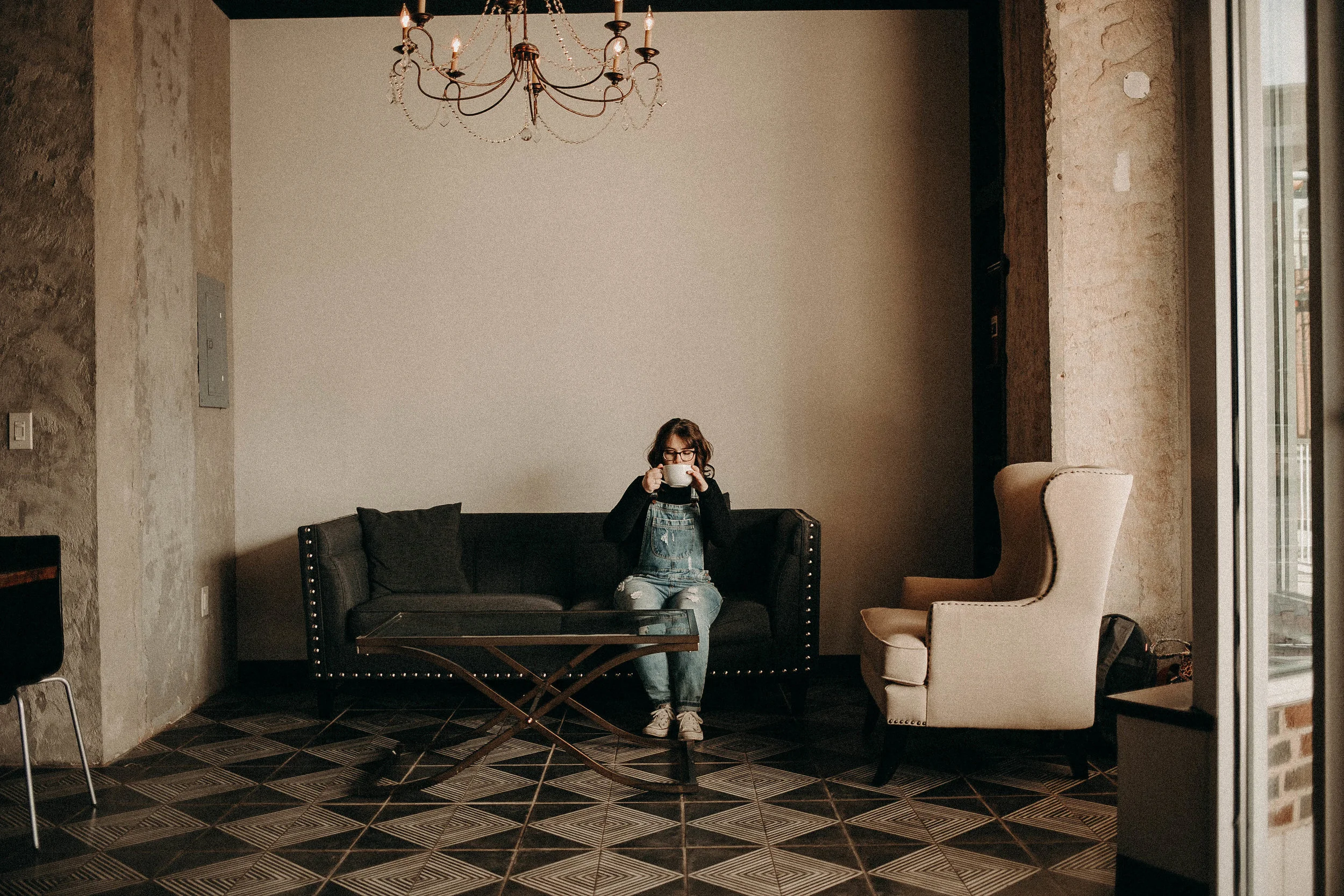 Kailee Ann Photography | Lubbock Texas Portrait & Grad Photographer | The Coffee Shop Lubbock | Samantha