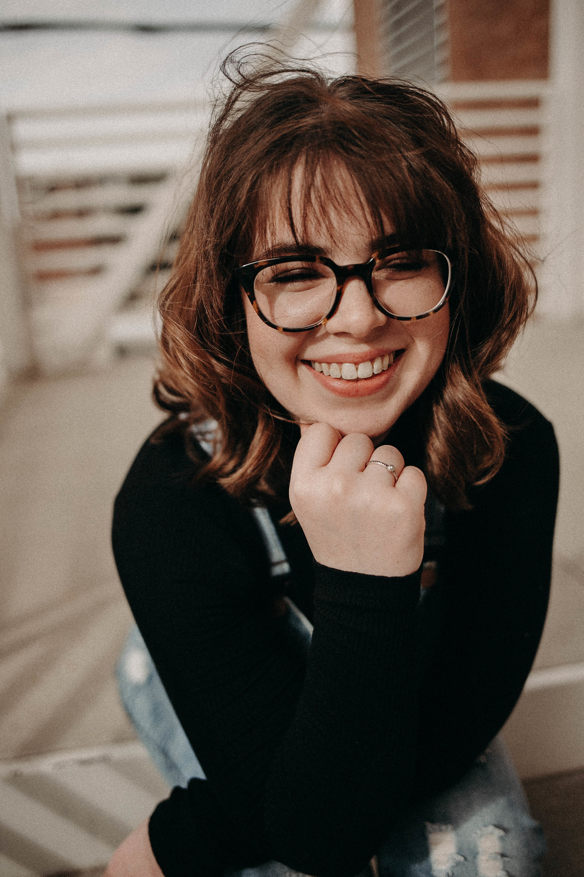 Kailee Ann Photography | Lubbock Texas Portrait & Grad Photographer | The Coffee Shop Lubbock | Samantha