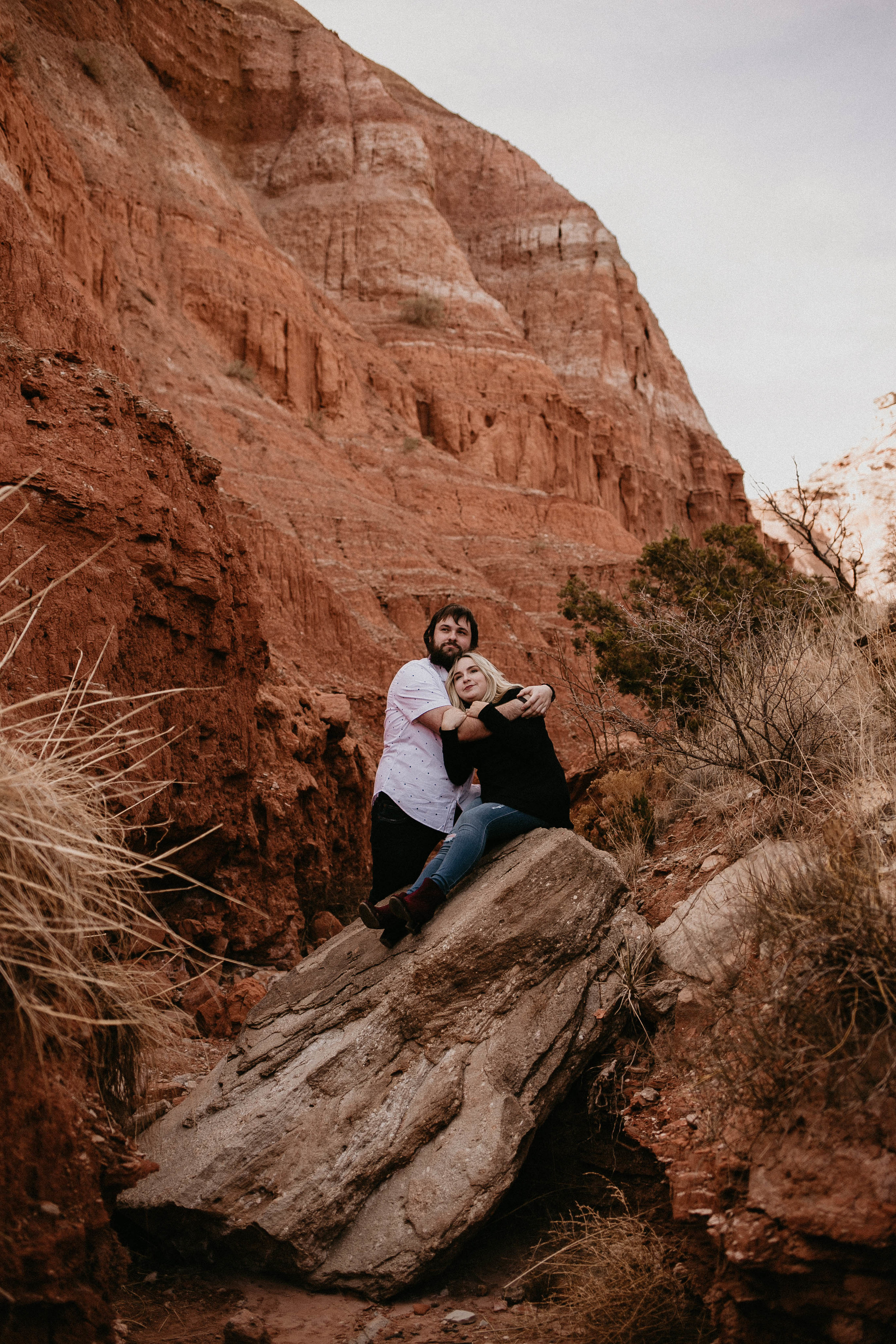 Kailee Ann Photography | Best Wedding Photographer in Lubbock | Adventurous Palo Duro Canyon Engagement Photos