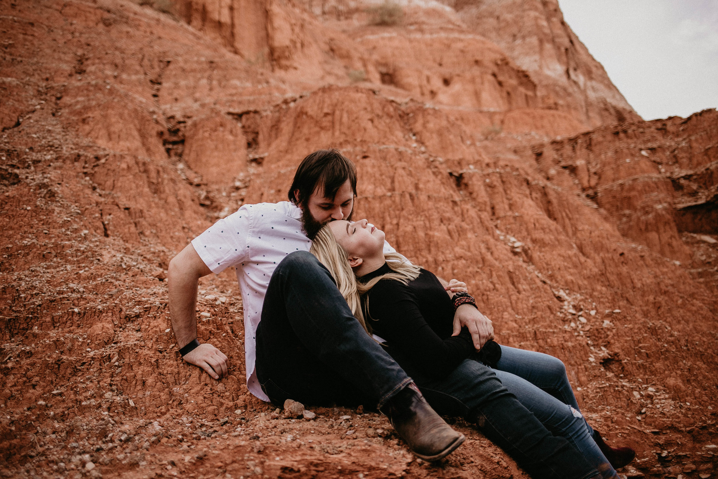 Kailee Ann Photography | Best Wedding Photographer in Lubbock | Adventurous Palo Duro Canyon Engagement Photos