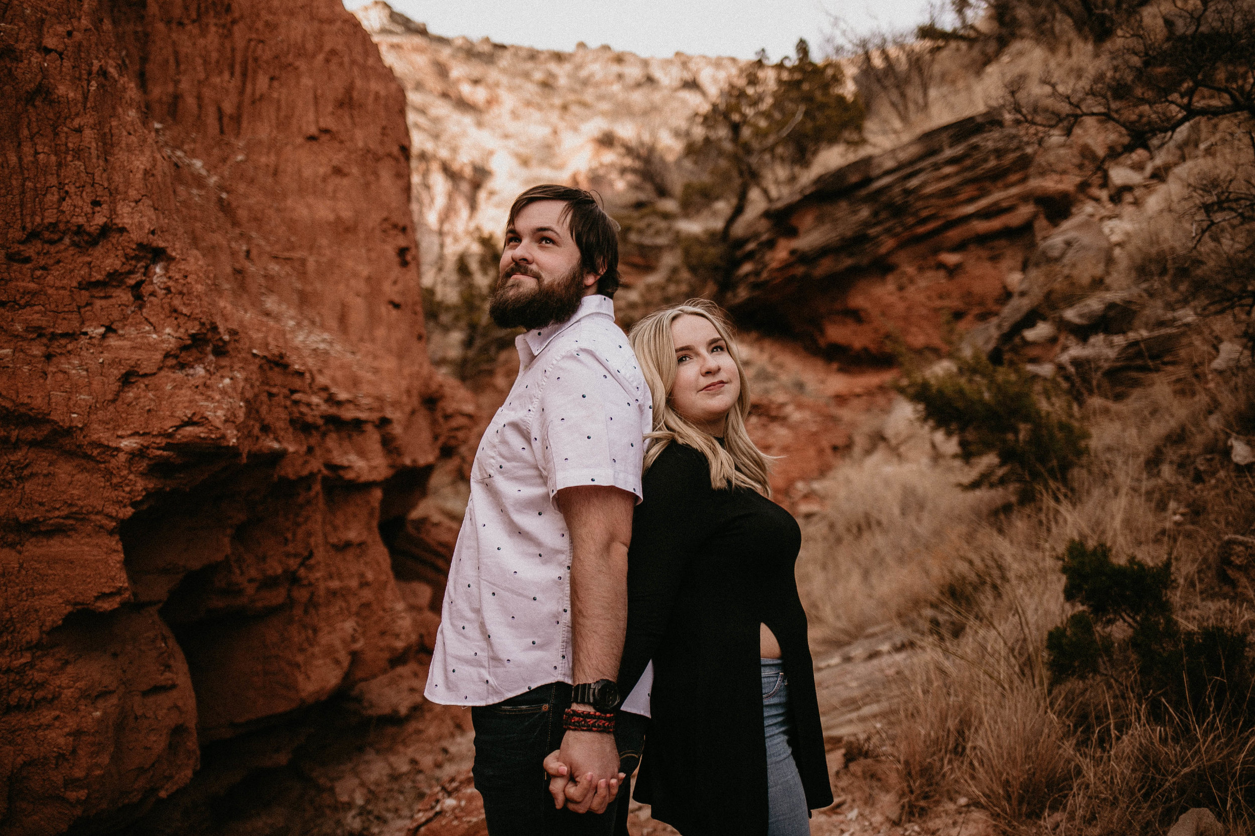 Kailee Ann Photography | Best Wedding Photographer in Lubbock | Adventurous Palo Duro Canyon Engagement Photos