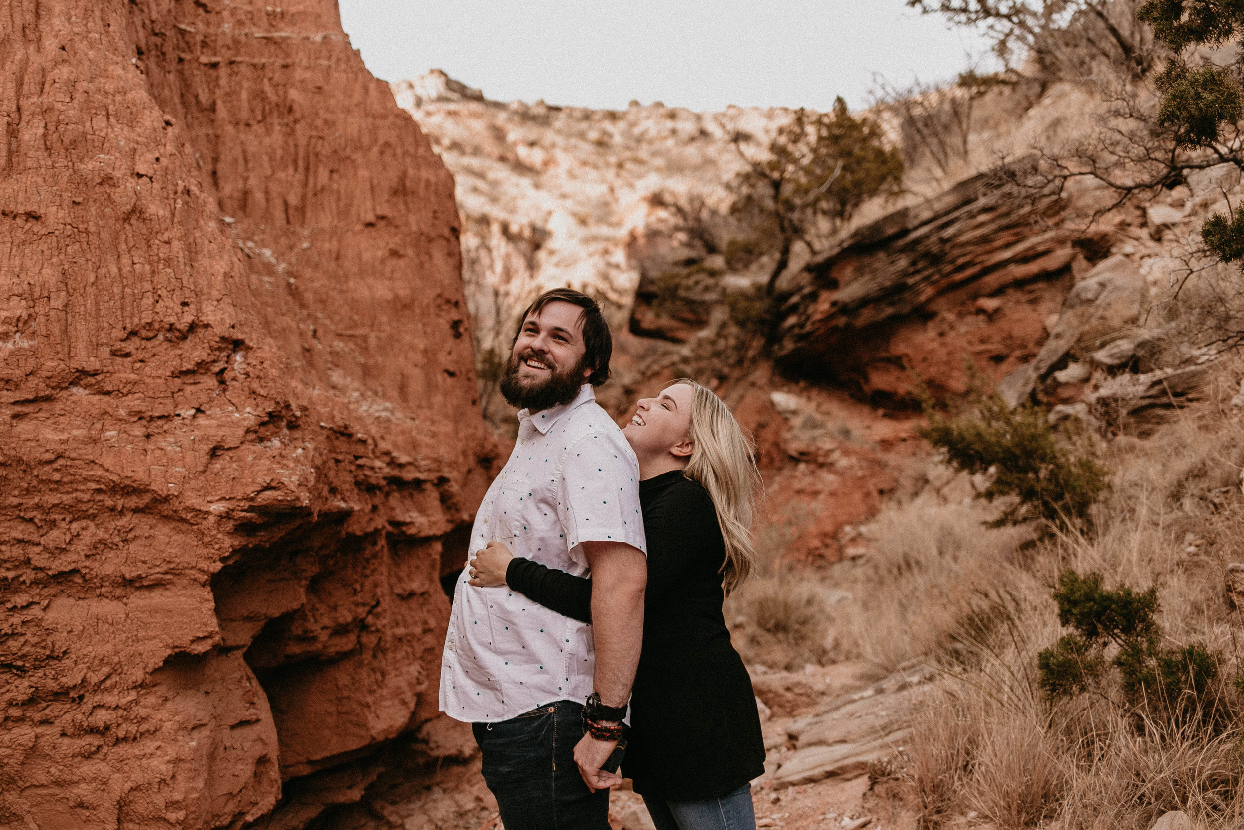 Kailee Ann Photography | Best Wedding Photographer in Lubbock | Adventurous Palo Duro Canyon Engagement Photos