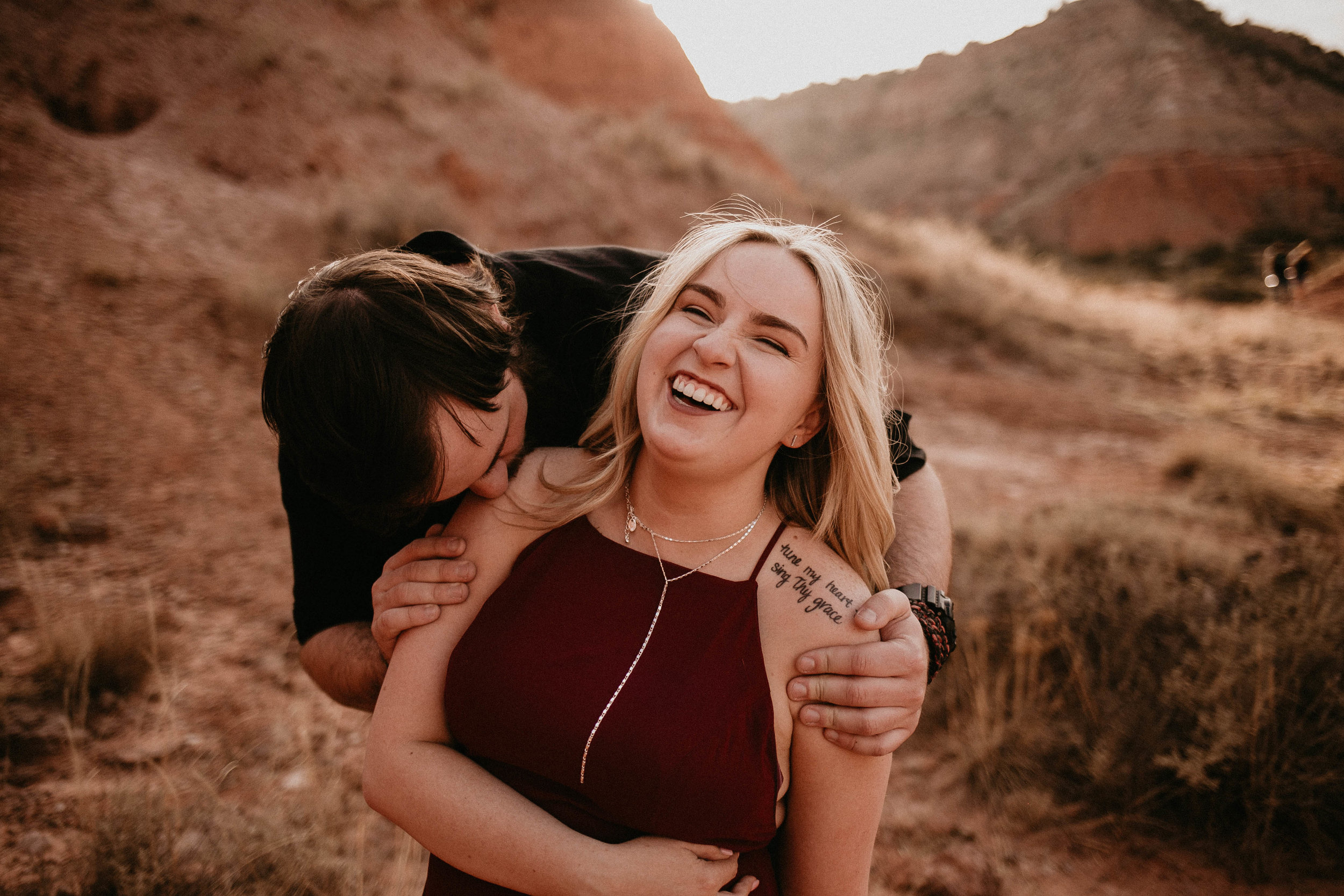 Kailee Ann Photography | Best Wedding Photographer in Lubbock | Adventurous Palo Duro Canyon Engagement Photos