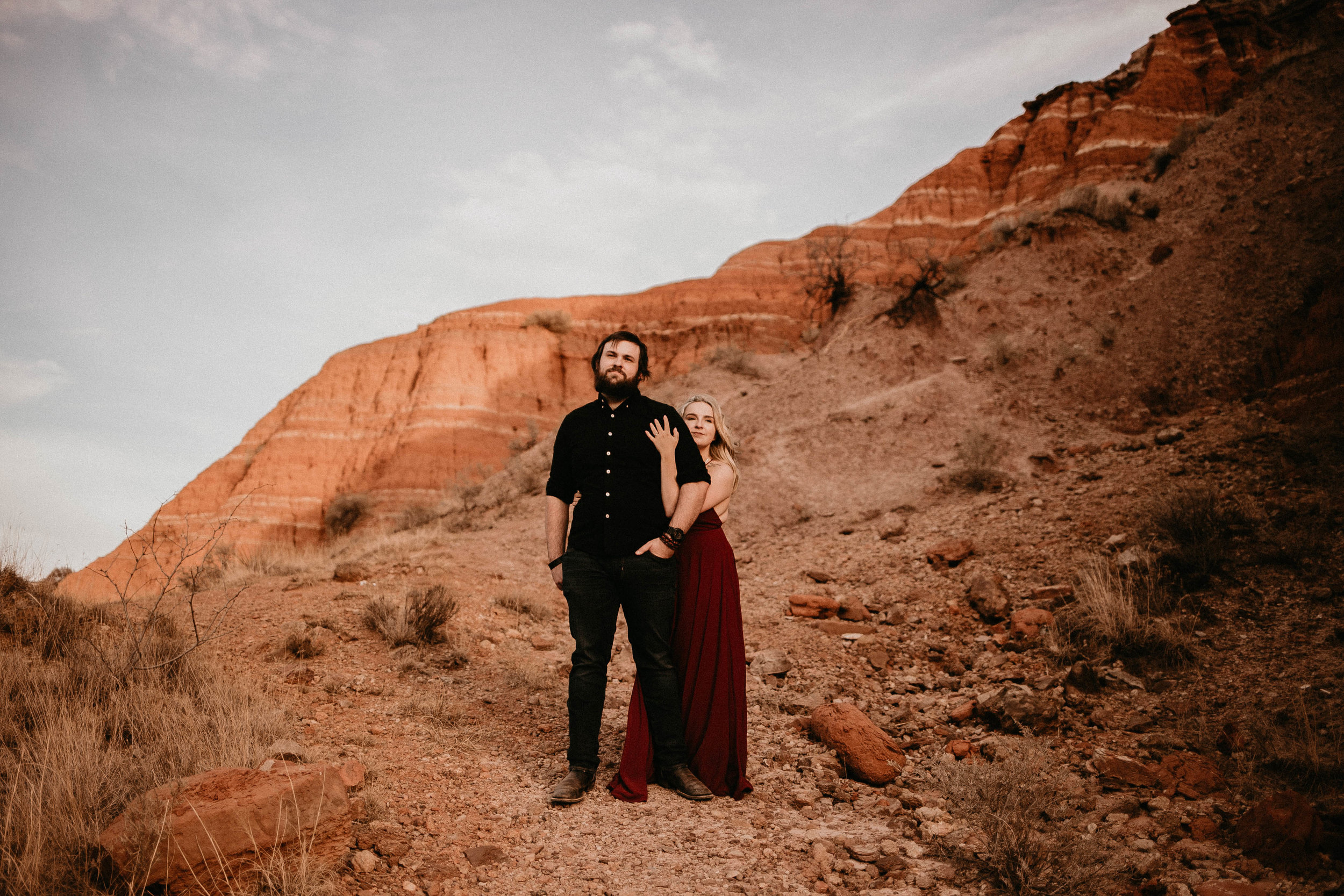 Kailee Ann Photography | Best Wedding Photographer in Lubbock | Adventurous Palo Duro Canyon Engagement Photos