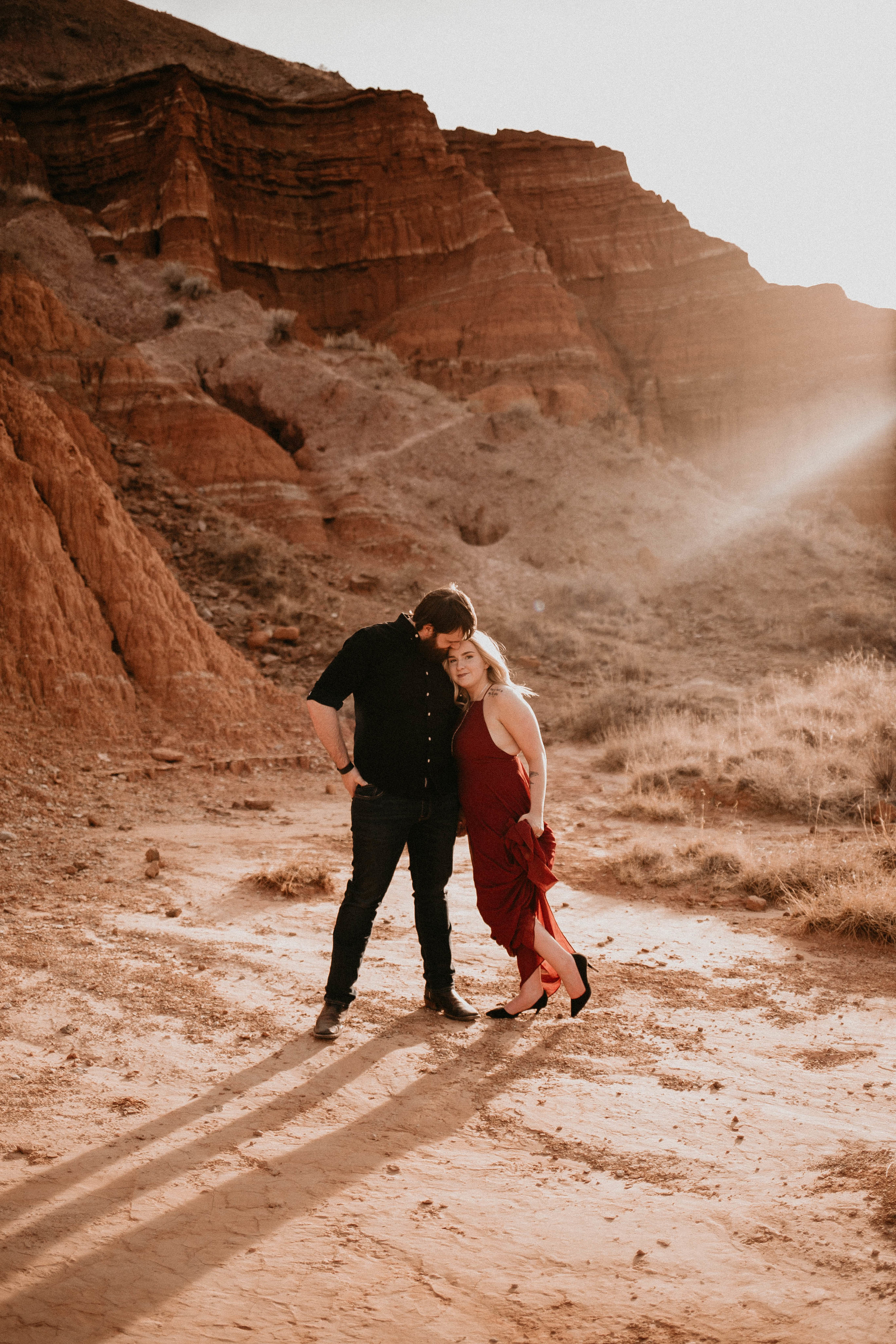 Kailee Ann Photography | Best Wedding Photographer in Lubbock | Adventurous Palo Duro Canyon Engagement Photos