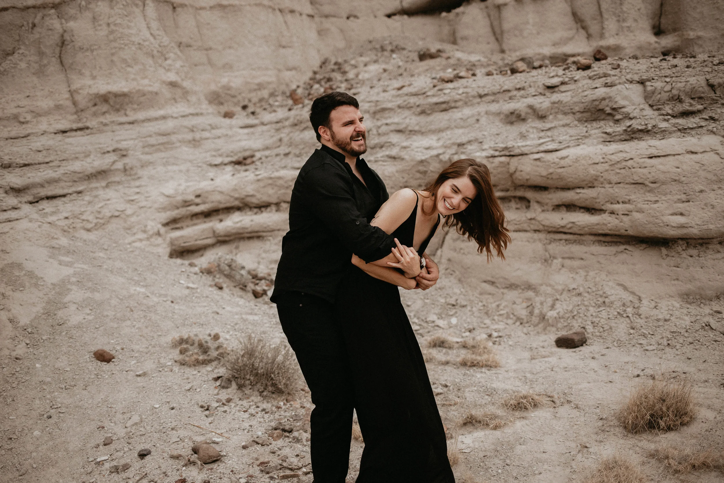Engagement Photos, Engagement Photo Ideas, Engagement Photos in the Fall, Plaza Blanca Photoshoot in Abiqui, NM, Engagement Photo Poses, Couple Photos, Couple Poses Cute, Cute Couple Photos, Couple Portraits, Amazing Wedding Photos, Unique Engagement Photos, Outdoor Photo Session, Love, Kailee Ann Photography, Best Wedding Photographer, Travel Photographer, Best Wedding Photographer in Lubbock TX, Lubbock Photographer, Lubbock Wedding Photographer
