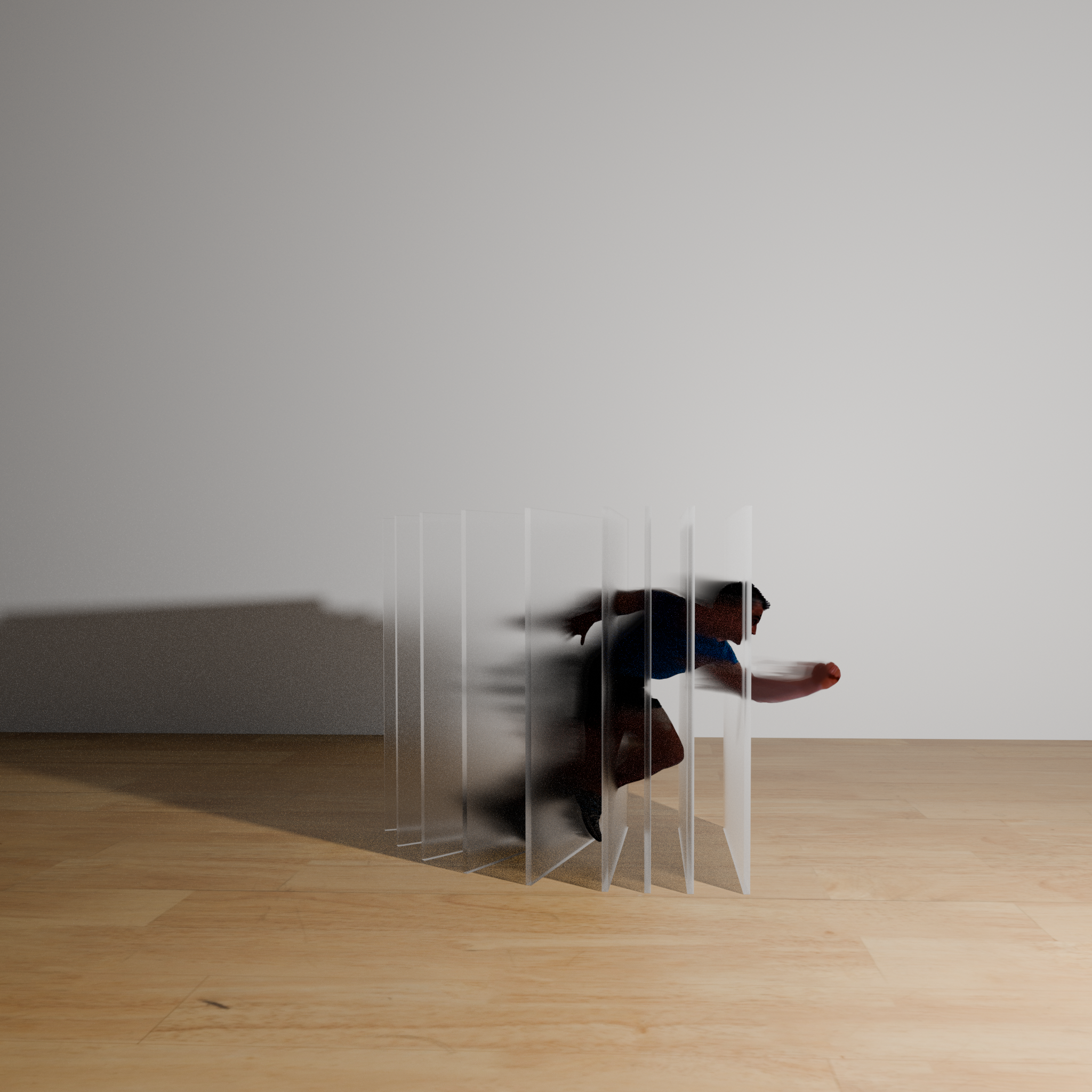 Estudio de escultura (Runner) (serie Escenas)