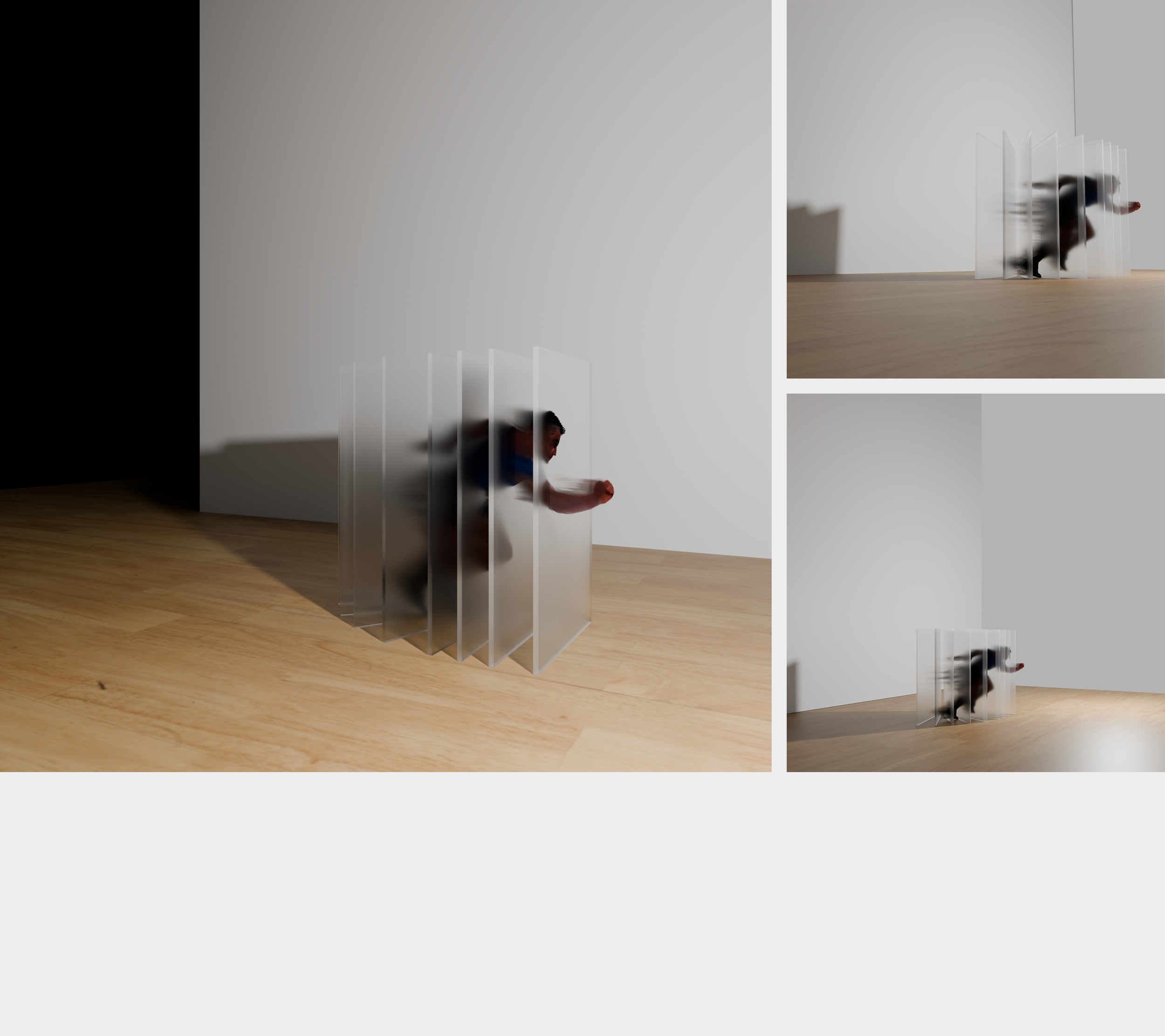 Estudio de escultura (Runner)