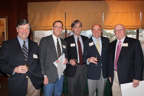 Joe Mehl, Leigh Rounds, Bill Lillis, Pete Smith and Dave Nelson