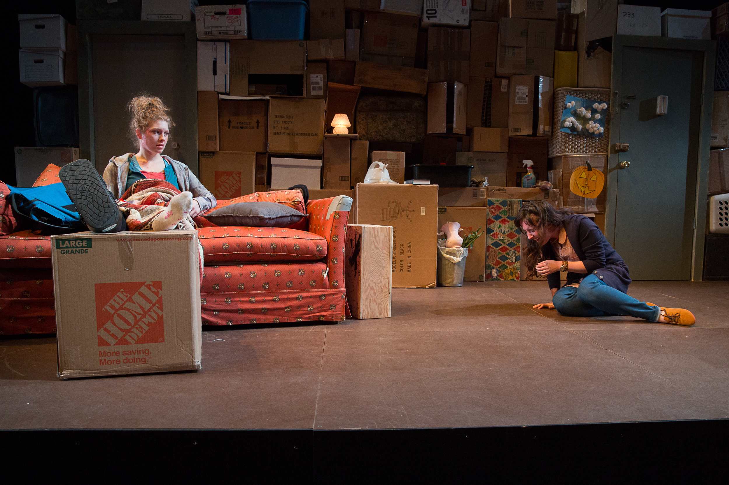   The Spider &amp; The Wasp,  The New School for Drama, photo: Scott Wynn 