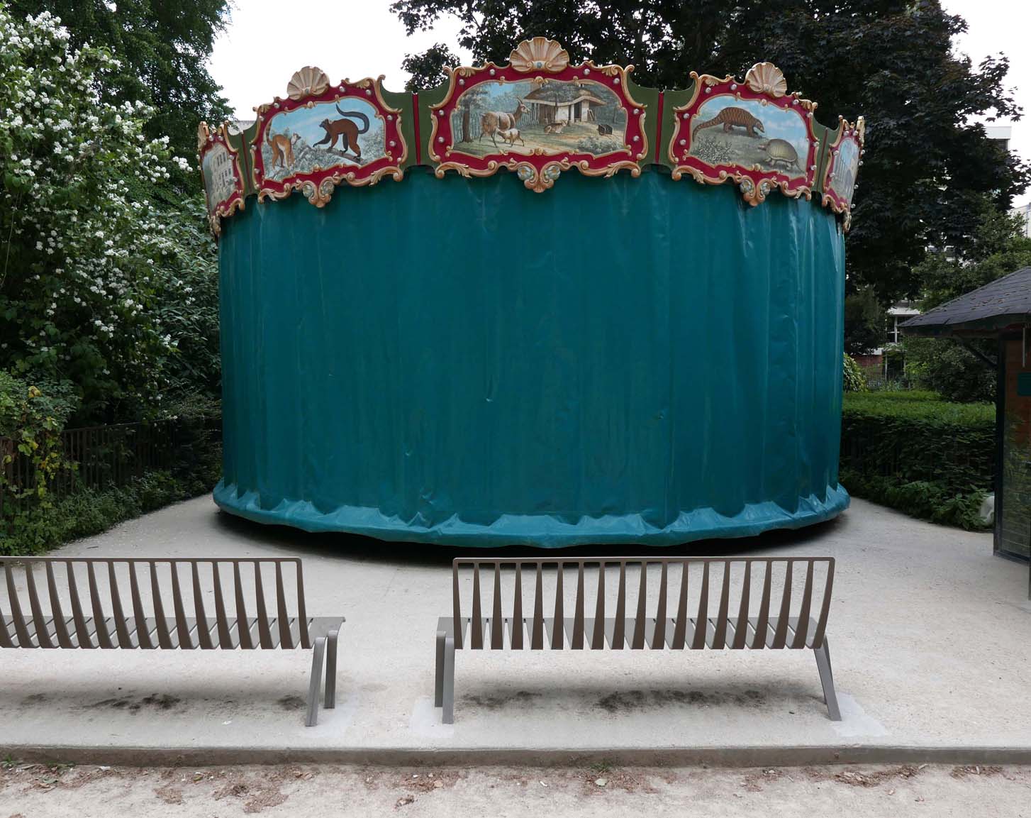 Carousel at the Jardin des Plantes