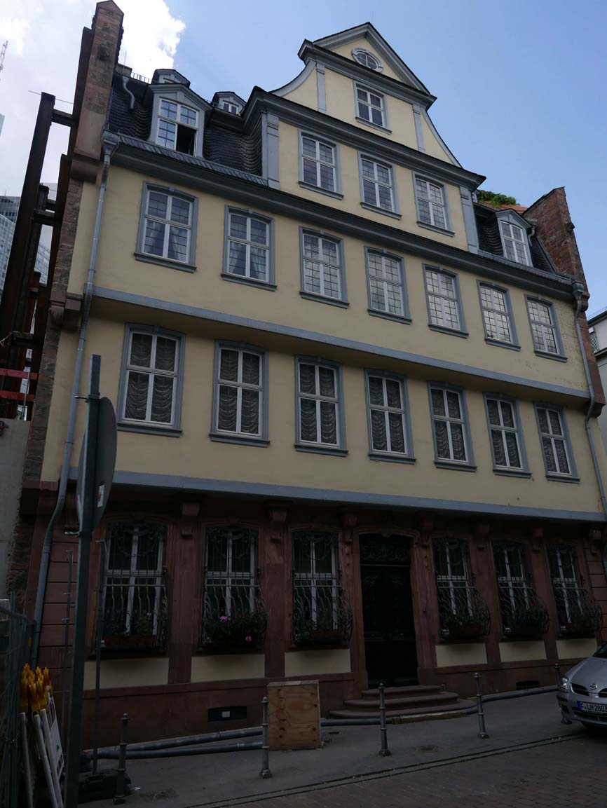 Goethe's Haus (where he was born)