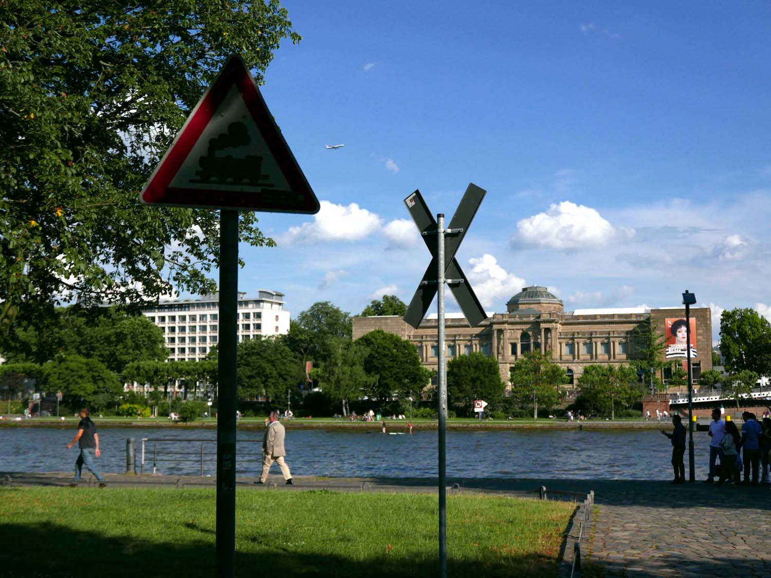 The Städel Museum from across the Main river