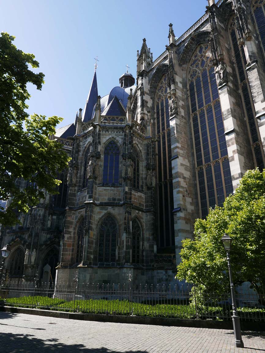 the back of the Aachener Dom