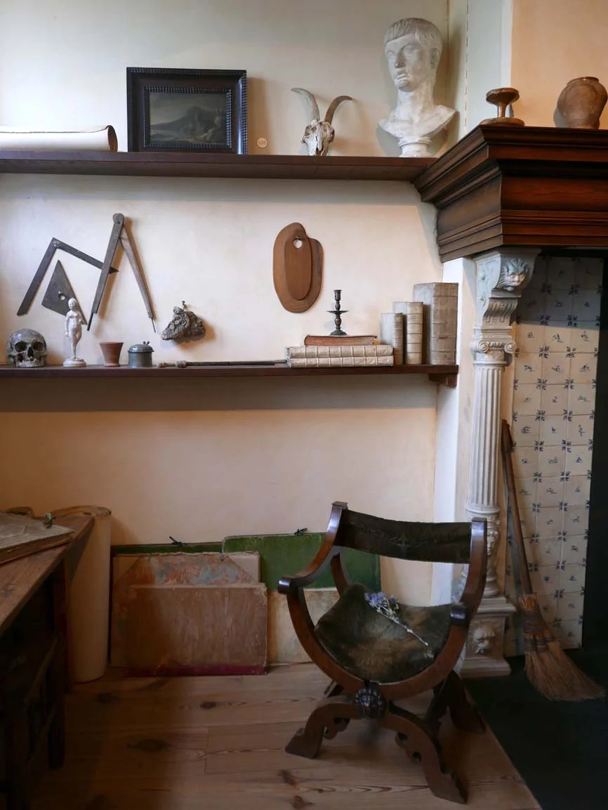 a corner of Rembrandt's studio