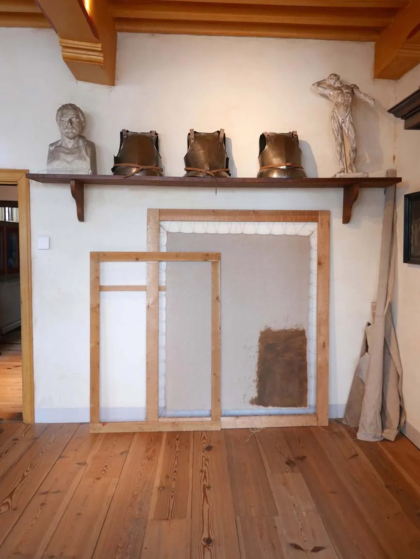 in Rembrandt's studio