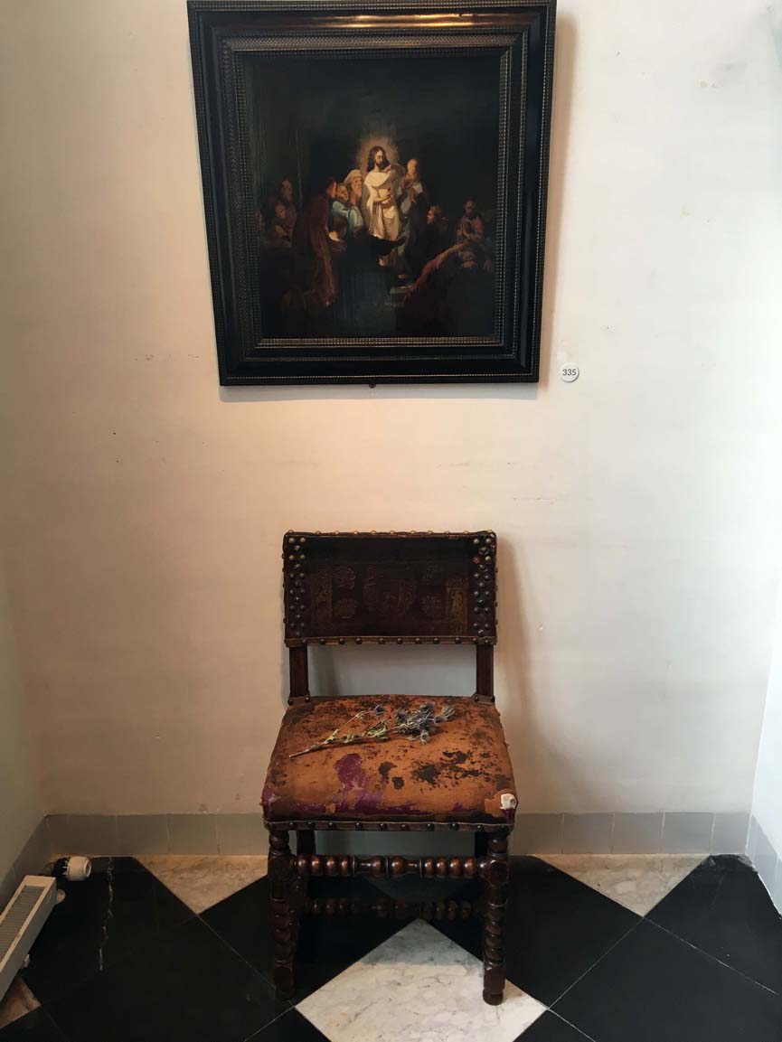 Chair portrait: Rembrandt's house