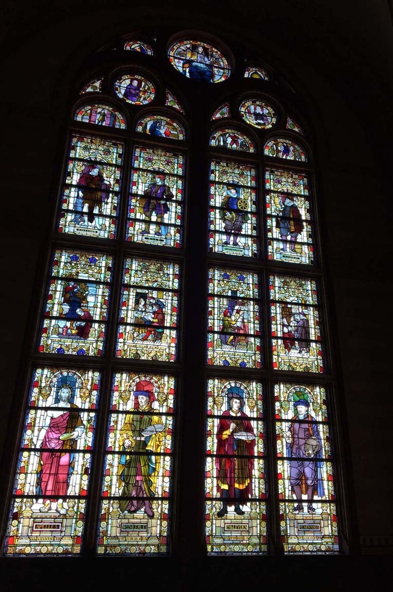 window in the Rijks Museum