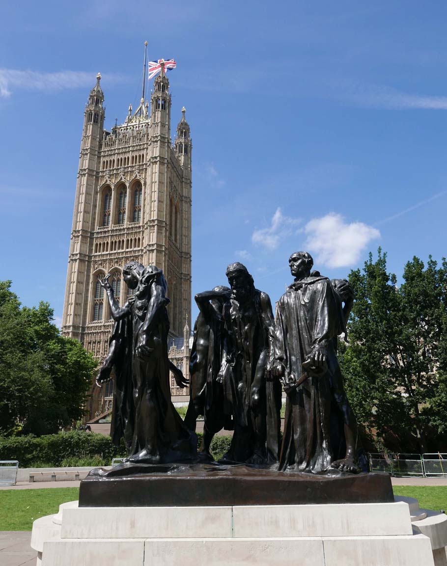 The Burghers of Calais by August Rodin