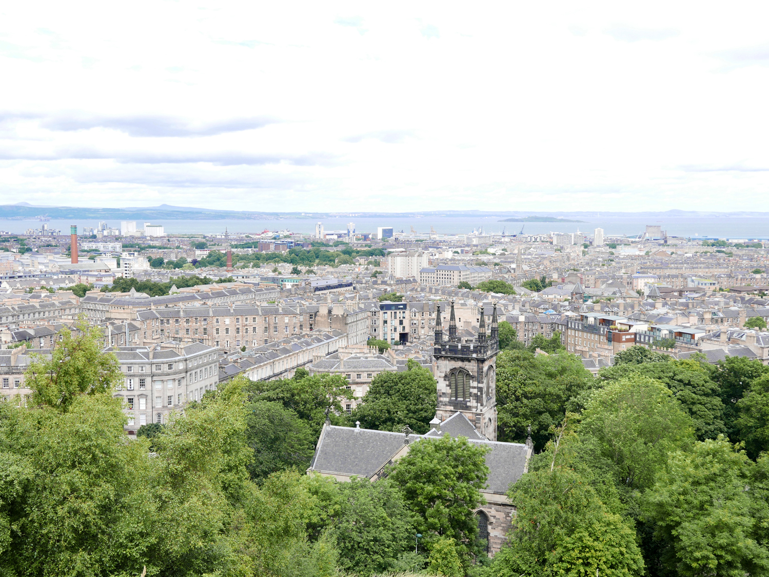 view from Calton Hil