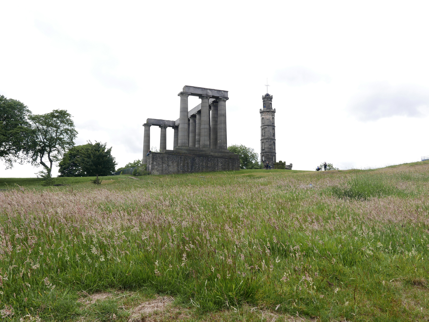 Calton hill monuments
