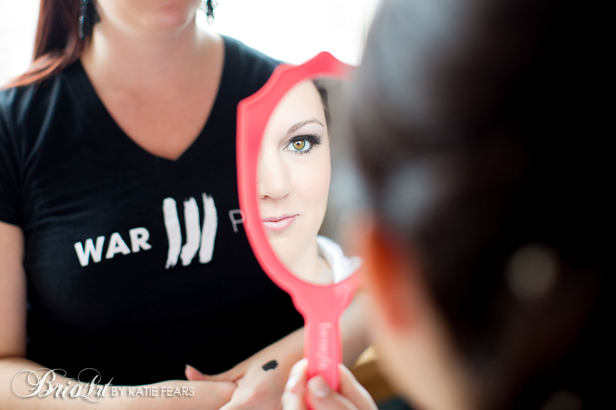 That "ah ha" moment when a bride first looks in the mirror... It's what drives me to keep going.