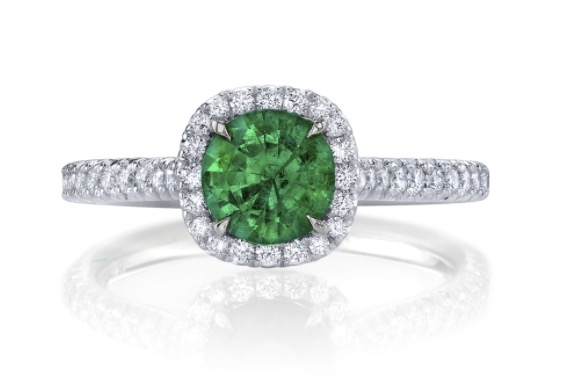 Emerald Wedding rings