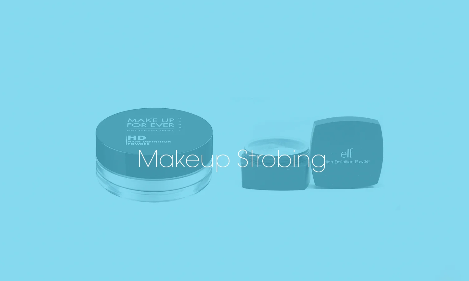 Strobing is in. Contouring is out. 