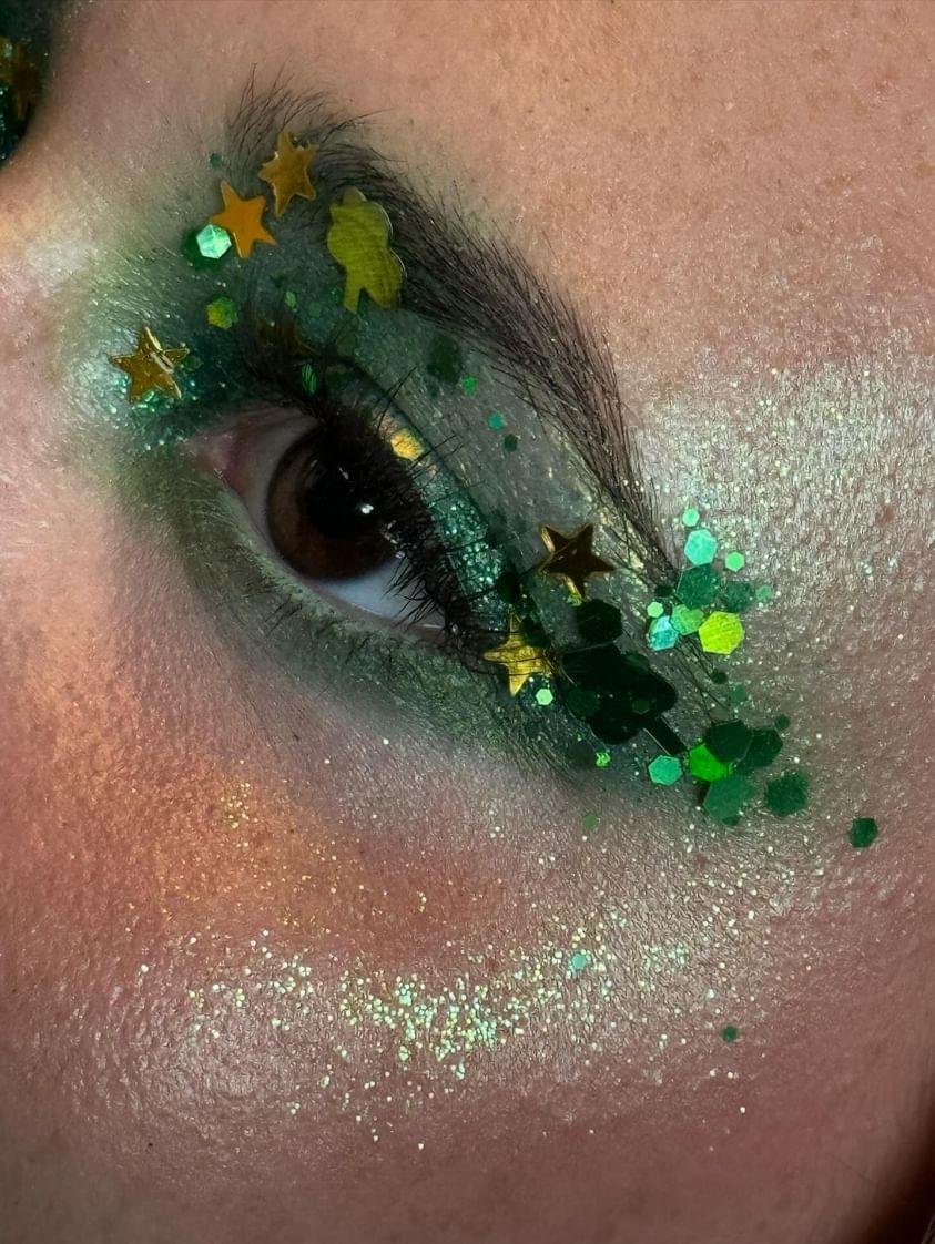 Irish Eye Makeup Look for St. Paddy's Day