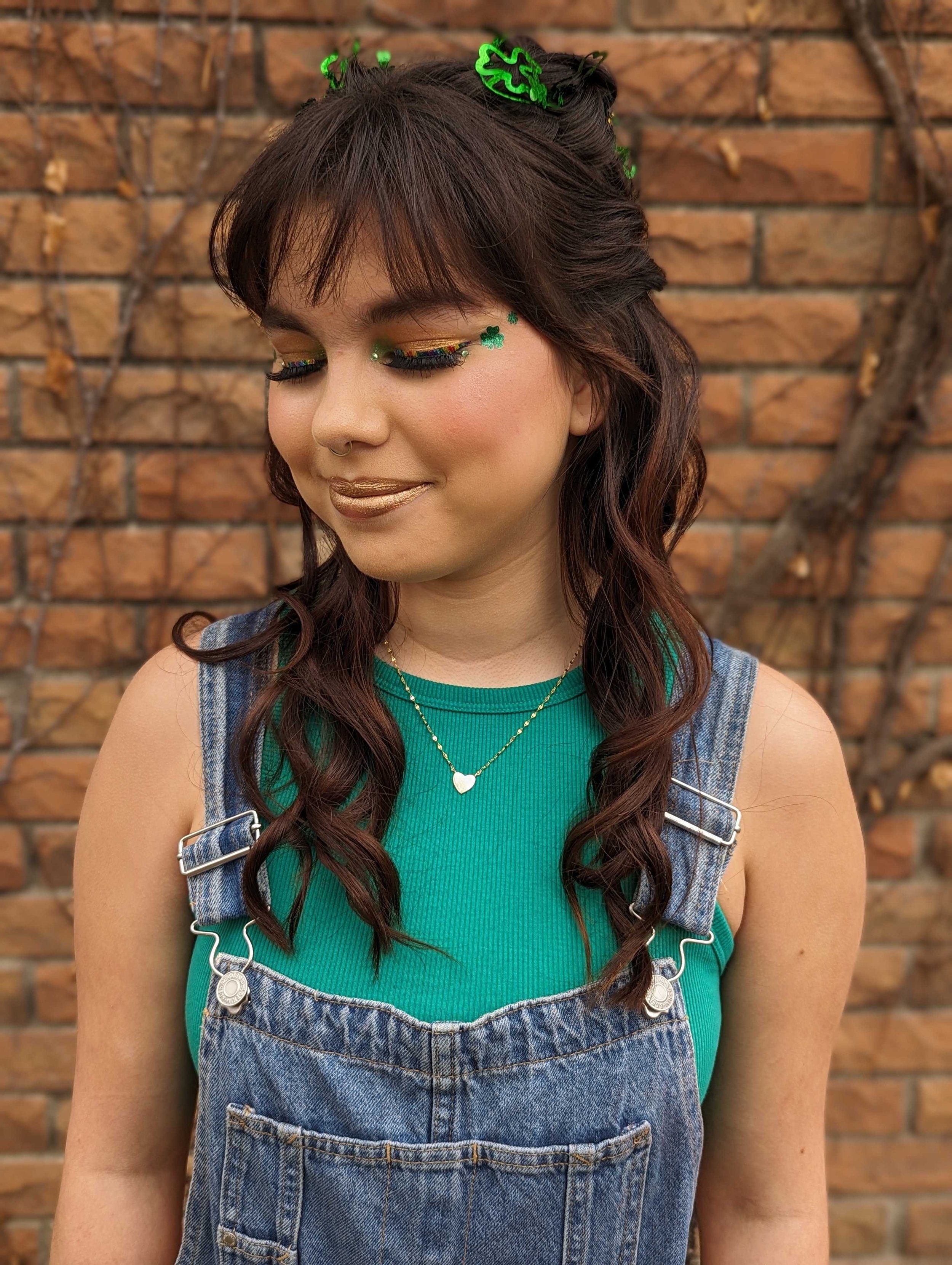 On-site Hair and Makeup for St. Patrick's Day