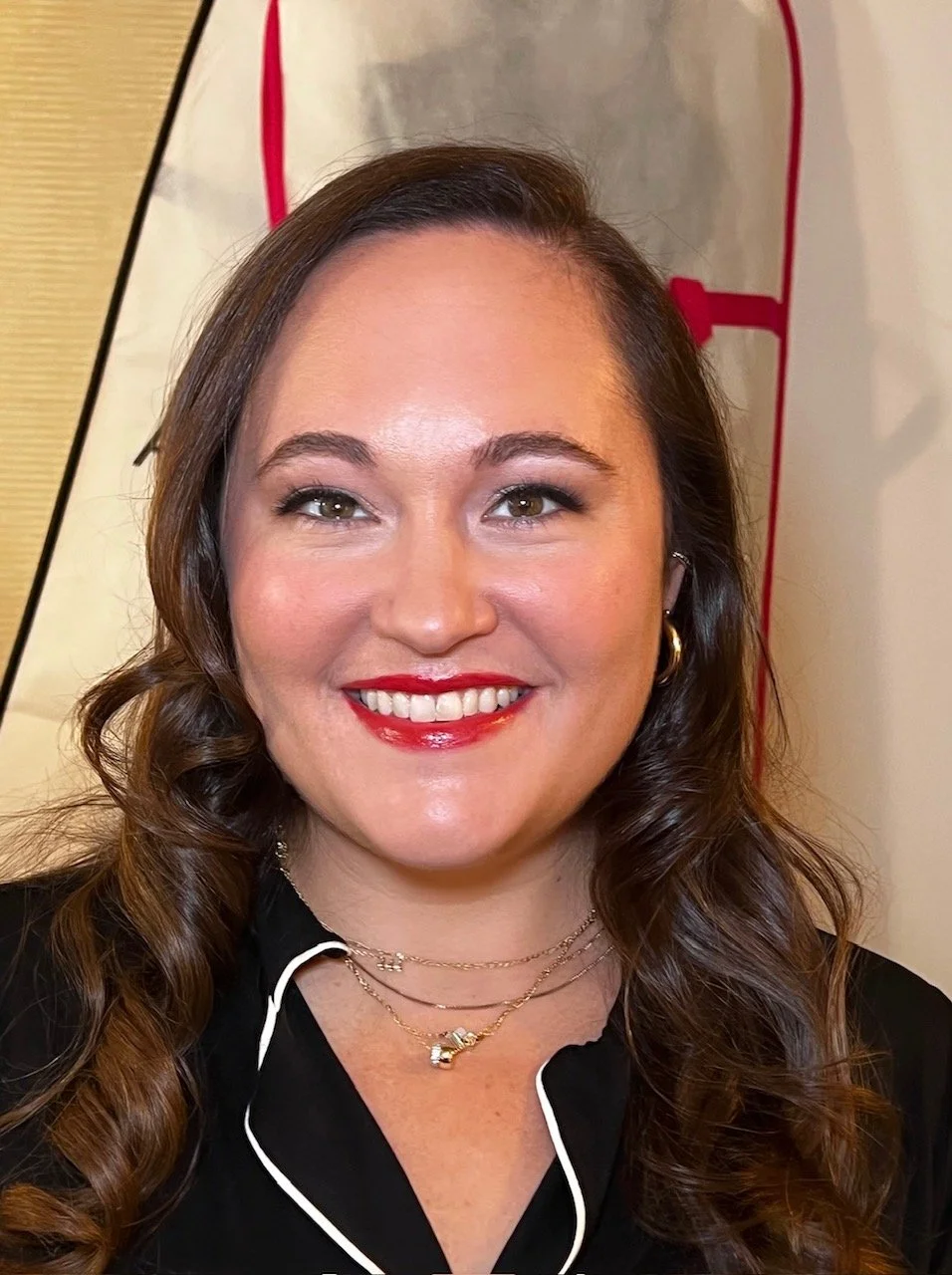 Chicago On-site Makeup Application | Red Lips