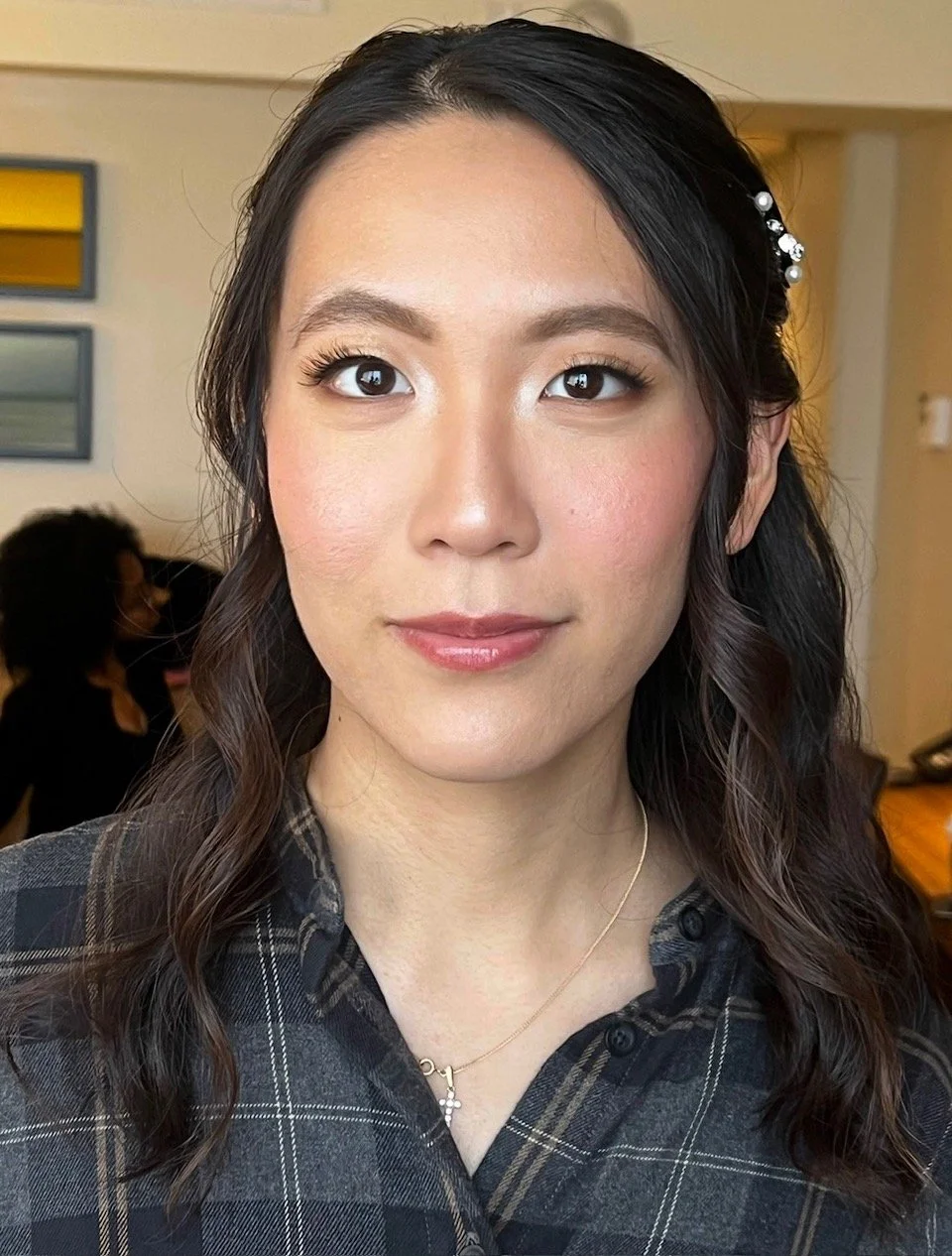 Chicago Bride with Beautiful Skin and Natural Makeup Application