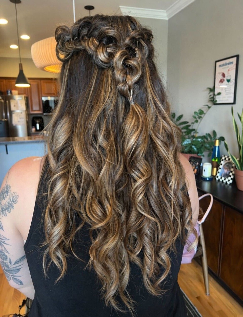 Boho Braided Waves Chicago Hairstylist | WPI Beauty