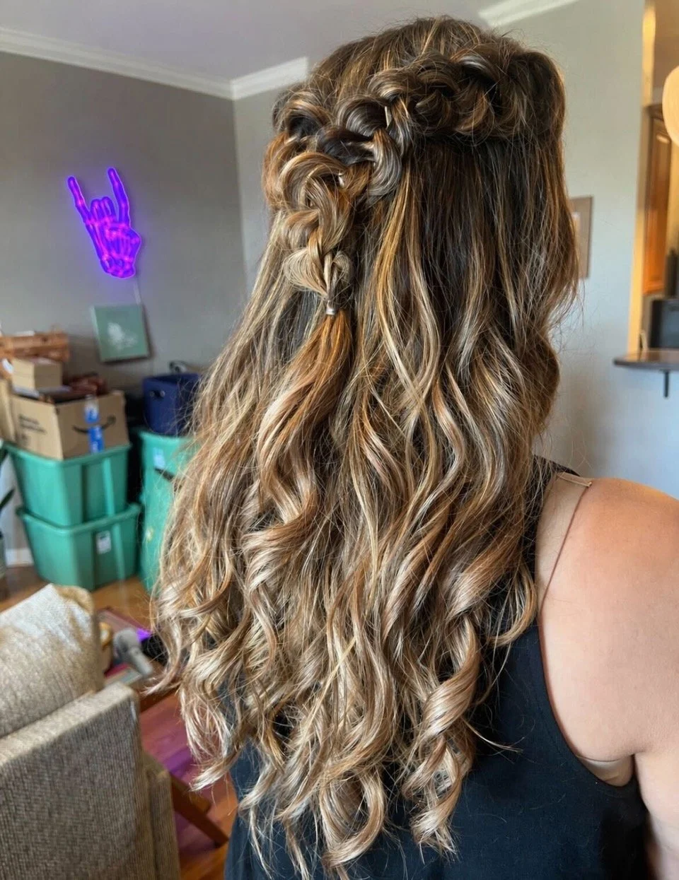 Chicago Braided Half-Up Hairstyle | WPI Beauty