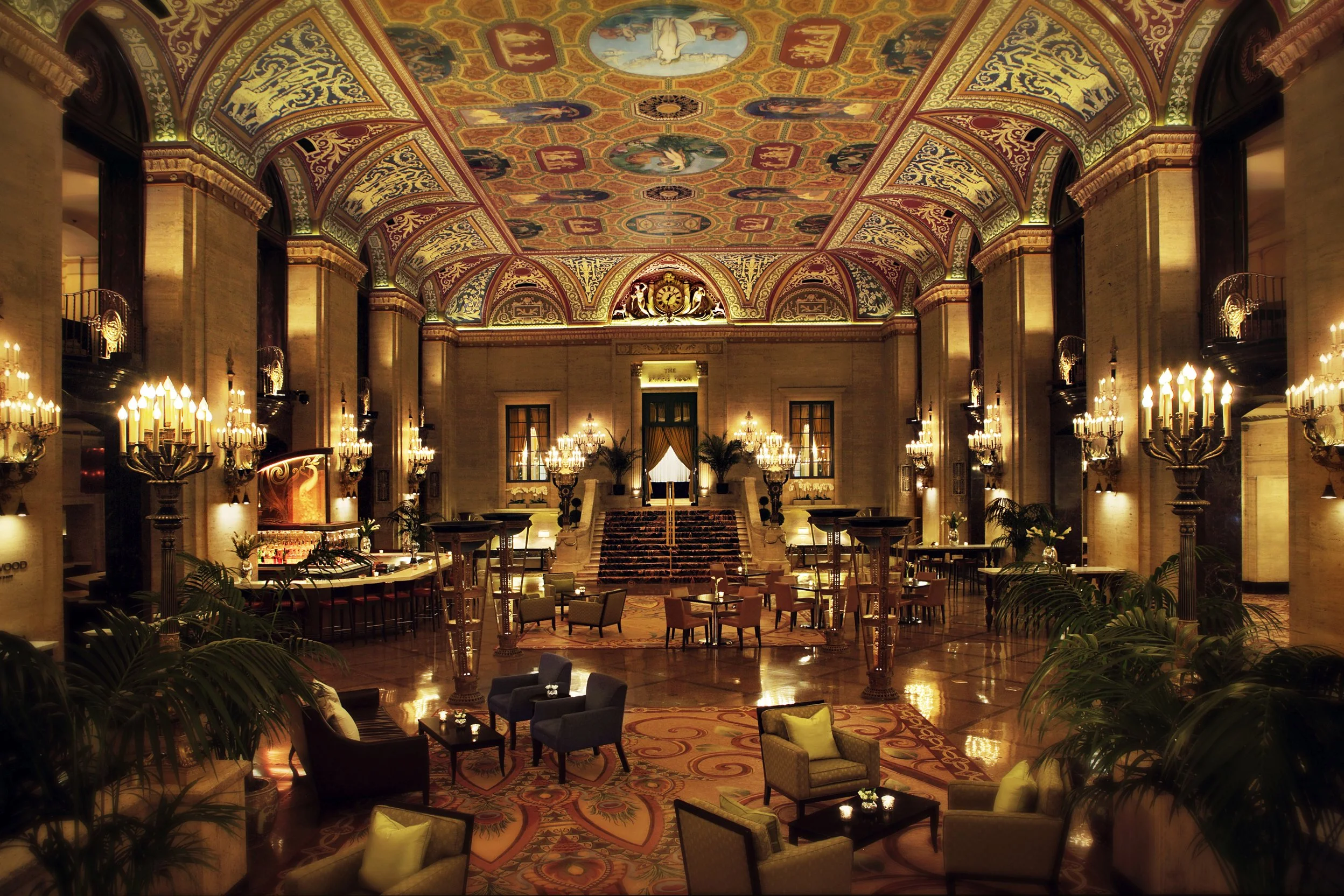 Palmer House downtown Chicago. WarPaint International Beauty Agency Preferred Wedding hotel