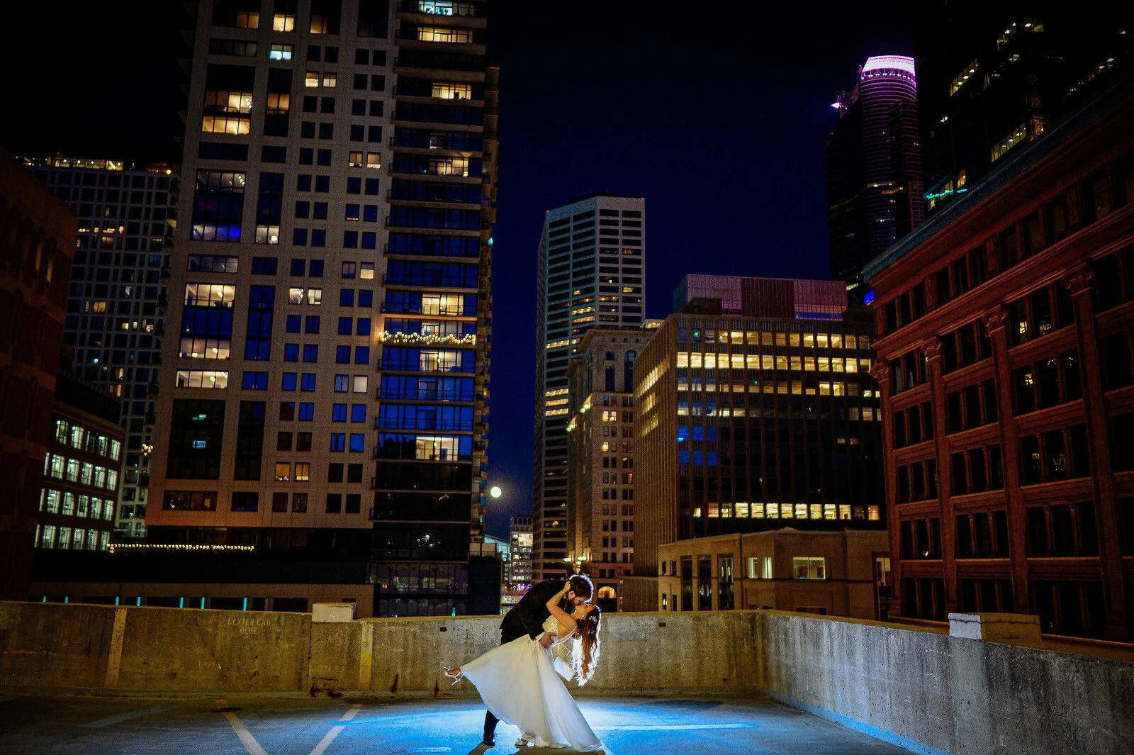 The rooftop at Lumber Exchange Event Center downtown Minneapolis