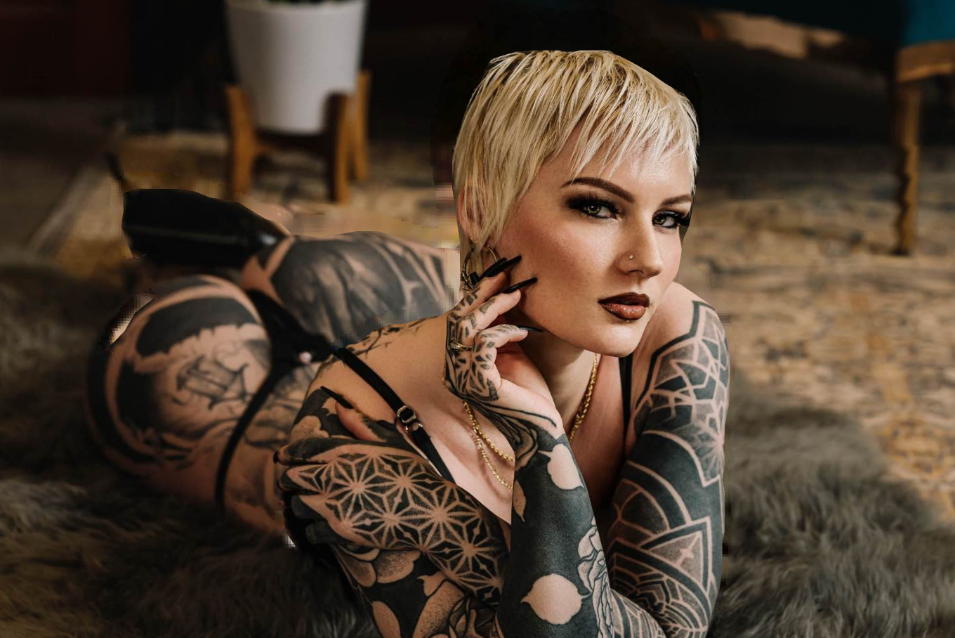 4 Girls Glamour Boudoir Photography