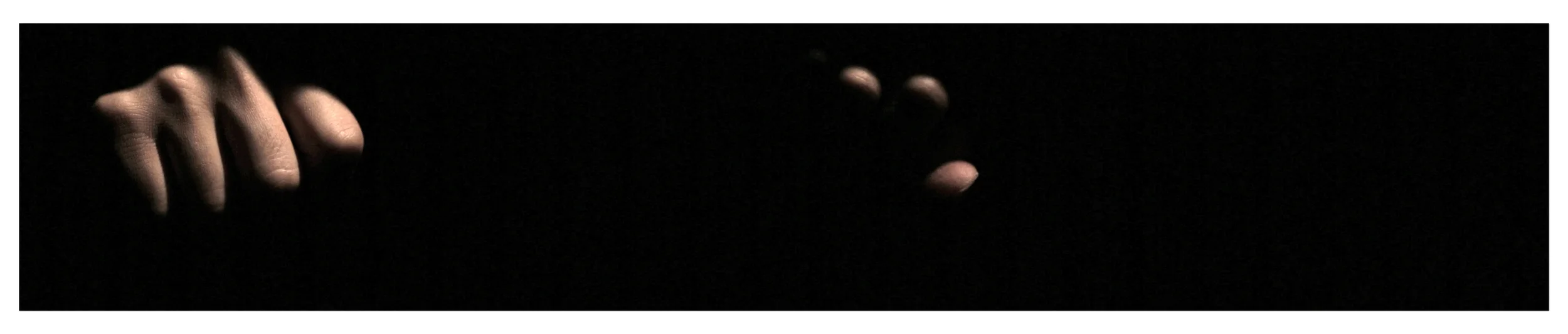 still from Kerry, Imprecion, Sam Kerry, Imprecion, Sam is a video installation that centers on projected, recorded performances. It explores the multiplicity of self-identity within the conscious as it is determined by human interaction and relationships. Zambori appears in the videos as three characters, each of the characters a reflection of herself. Each video segment focuses on her relationships with one of three people: a friend, mother, and her partner. Each character simulates gestures from memories she has of them and gestures symbolic of them. She performs to not only define a mental space, but to also embody the ephemeral energy in those gestures. view single-channel here: Kerry, Imprecion, Sam